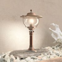 Moretti Luce Luminaire pour socle Adessora, laiton, verre, hauteur 48 cm