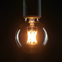 SEGULA LED globe bulb E27 5W 922 G80 filament