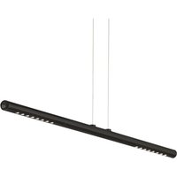 TECNOLUMEN LUM S pendellampa, 85 cm, svart