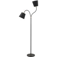 HighLight Floor lamp Texas, black, 2-bulb