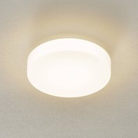 BEGA 34287 glass LED ceiling lamp DALI 3000K Ø34cm