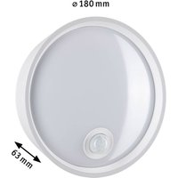 Paulmann Platomo LED outdoor wall light sensor white