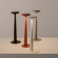 Karman LED-bordslampa Papiria, matt röd, CCT