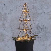 STAR TRADING Déco d’extérieur LED Light Tree Foldy, 90 cm