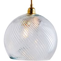 EBB & FLOW Rowan hängande lampa guld/kristall Ø 28 cm
