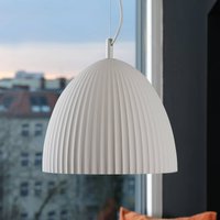 Suspension OSRAM Decor Plaster Routes Bell, blanc, plâtre, E27