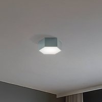 Argon LED-taklampa Libre, salviagrön, stål, 3 000 K