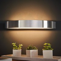 Helestra LED wall light Yona, aluminium, 37.5 cm