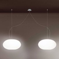 Casablanca Design pendant light AIH 28 cm white lustrous