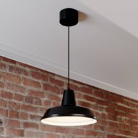 Luminex Class pendant light, black/black