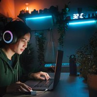 B.K. Licht LED strip Fly USB, length 5 m, RGBW, remote control