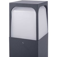 Forlight pillar lamp Veta, height 50 cm, black, aluminium
