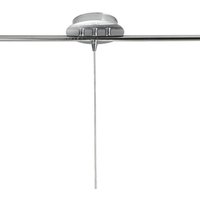 Searchlight Hänglampa Duo 2 rökglas/krom lång 3 lampor