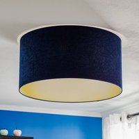 Loftlampe Golden Roller Ø 60 cm mørkeblå/guld