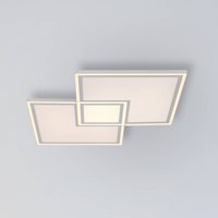 JUST LIGHT. GmbH LED ceiling light Edging CCT, 67.5 x 67.5cm