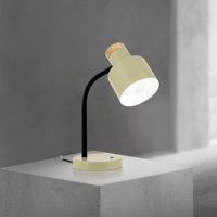 ORION Gili table lamp, light green, steel, height 35 cm, E27