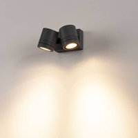 SLV Myra applique d'extérieur, à 2 lampes, anthracite