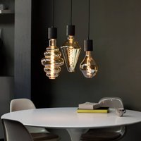 Calex LED bulb Organic Evo, E27, 6W, gold, dimmable