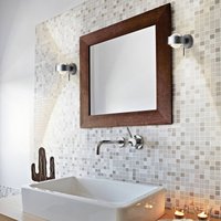 Top Light Puk Mini Wall+ LED, clear lenses, matt chrome