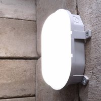 Deko-Light Luminaire pour pièces humides LED Sotano, gris, interrupteur DIP