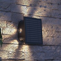 Calex Applique d'extérieur LED Altamura, indirecte, noir