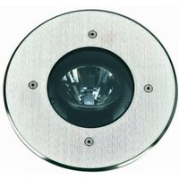 Albert Leuchten Tomaso ground spotlight, aluminium, stainless steel, Ø 22 cm