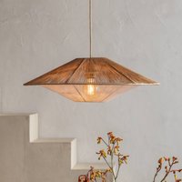 GOOD & MOJO Lumbini hanging light, Ø60 cm, natural, paper cord