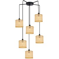 Viokef Hänglampa Erica, 6 lampor