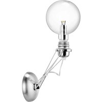Lumina Matrix Mono Wandleuchte, nickel
