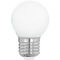 EGLO LED-lampa E27 G45 4W, varmvit, opal