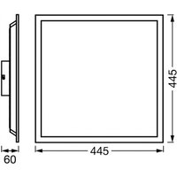 OSRAM SMART+ WiFi LED-panel PLANON MAGIC, vit 45 cm RGB CCT