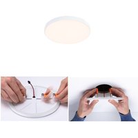 Paulmann Veluna Edge IP44 3.000K variateur d'intensité Ø 9cm