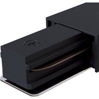 Maytoni End power feed Track, single-circuit track, black