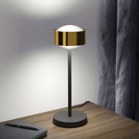 Top Light Puk! 120 Eye Table LED, matt lenses, brass/black