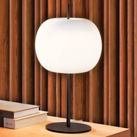 kdln Kushi XL table lamp, black/white, height 60 cm, dimmable