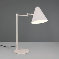 Trio Lighting Bordslampa Cosima, ljusgrå, höjd 50 cm, metall