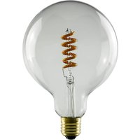 SEGULA LED-globlampa E27 6W G125 1 900 K klar