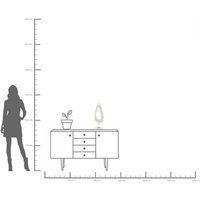 KARE Soft Shape decorative object, tall form, white, cast stone