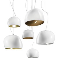 Vistosi Hänglampa Surface Ø 27 cm, E27 vit/jordbrun