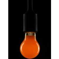 SEGULA LED bulb, orange, E27, 2 W, dimmable