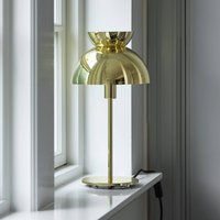 FRANDSEN Butterfly table lamp, switch, brass-coloured