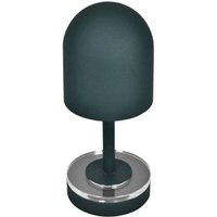 AYTM batterilampa Luceo, skogsgrön, metall, 24 cm, dimbar, IP44