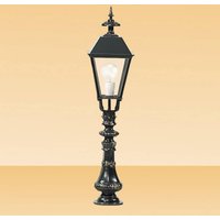 K.S. Verlichting Bornes lumineuses Brighton, noire, hauteur 95 cm, métal, IP44