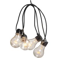 LED-Lichterkette Biergarten Basis-Set, bernstein
