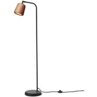 New Works floor lamp Material, red, terracotta, height 125 cm