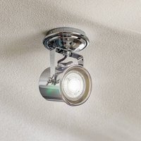Argon Canico downlight, 1-bulb, chrome