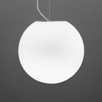 Fabbian Lumi Sfera glass hanging light, Ø 35 cm