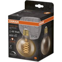 OSRAM Vintage 1906 E27 7W LED G95 822 gold dimmable