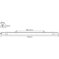 LED moisture-proof lamp SUBMARINE SLIM VALUE, , IP65