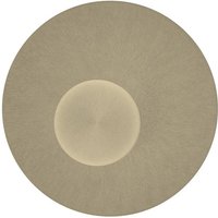 HELL Stella LED-taklampa, sandfärgad, Ø 45 cm, CCT